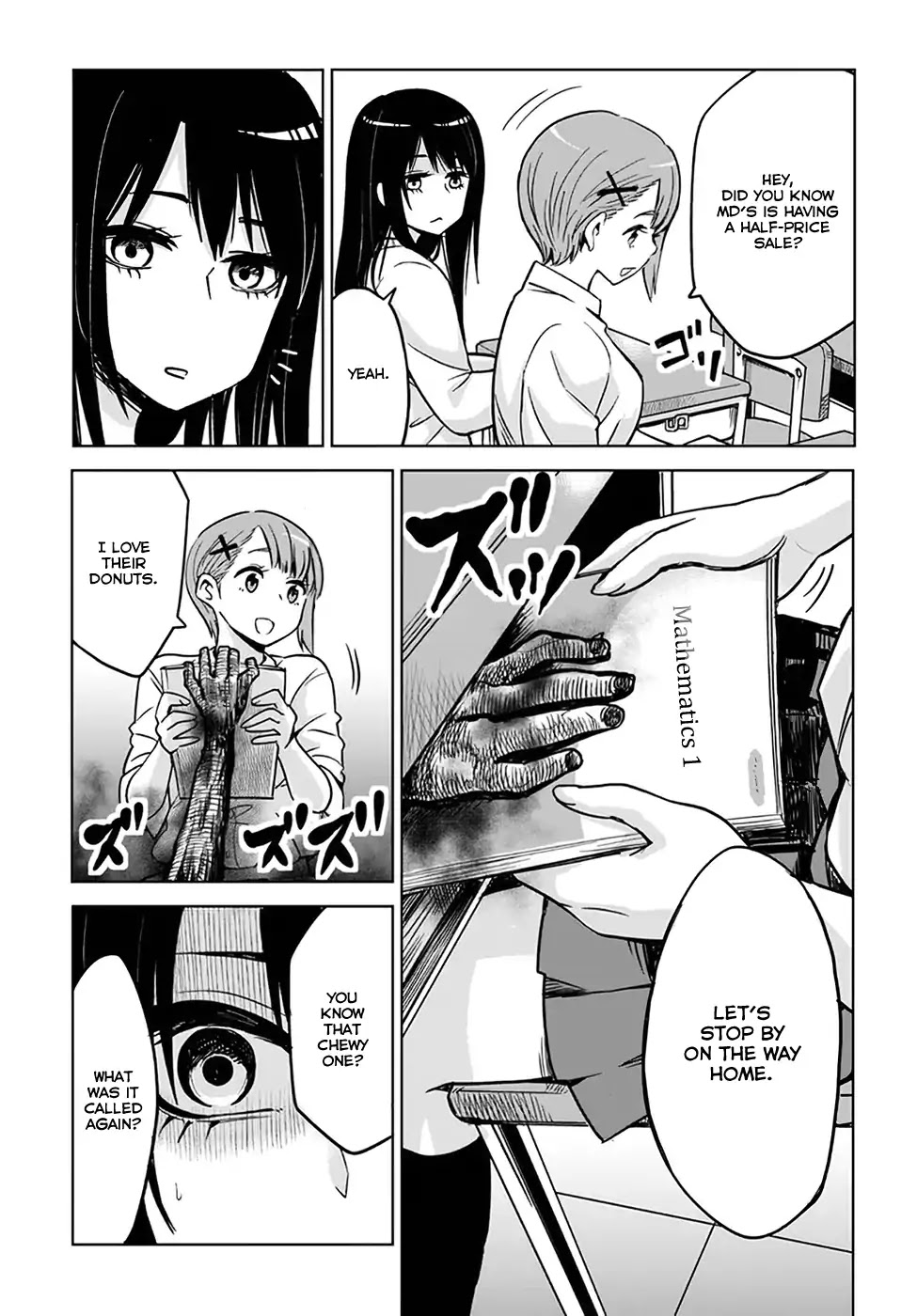The Girl Who Can See Them Chapter 3 - Page 3