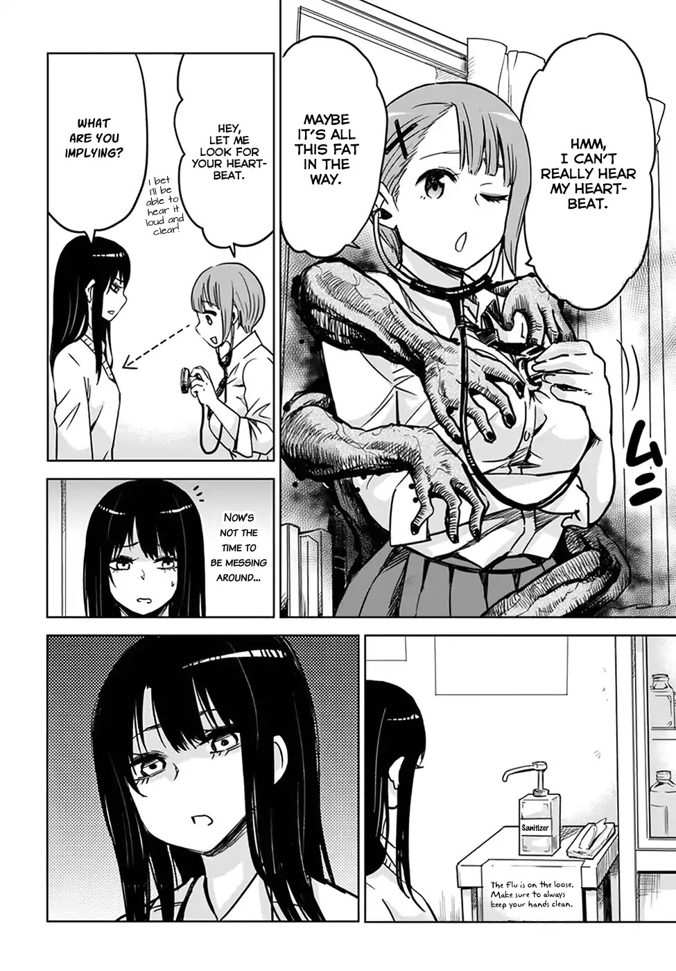 The Girl Who Can See Them Chapter 3 - Page 8