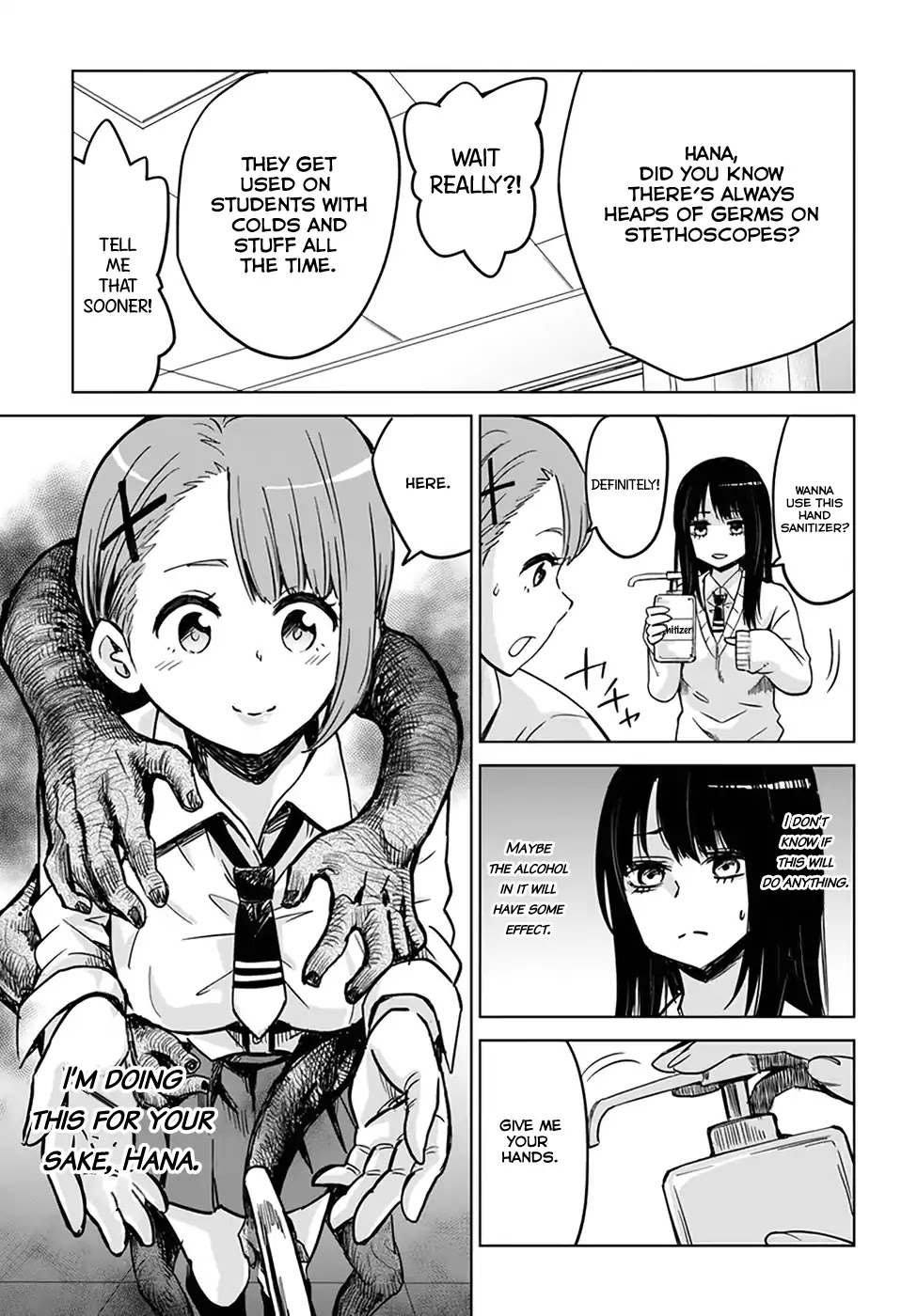 The Girl Who Can See Them Chapter 3 - Page 9