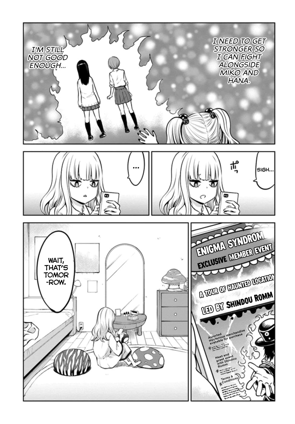 The Girl Who Can See Them Chapter 32 - Page 3
