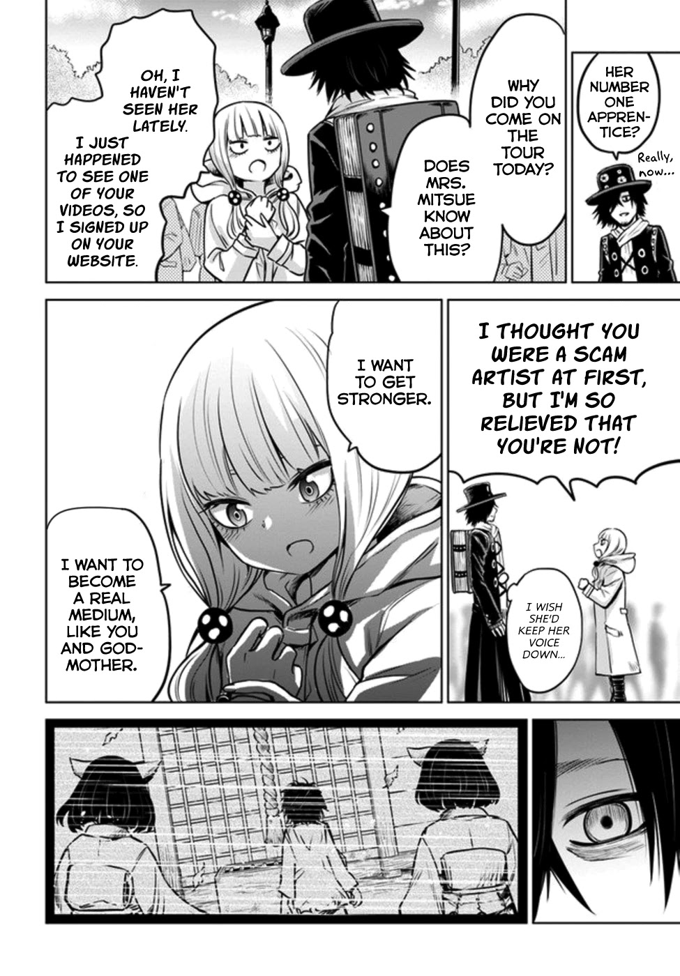 The Girl Who Can See Them Chapter 32 - Page 25