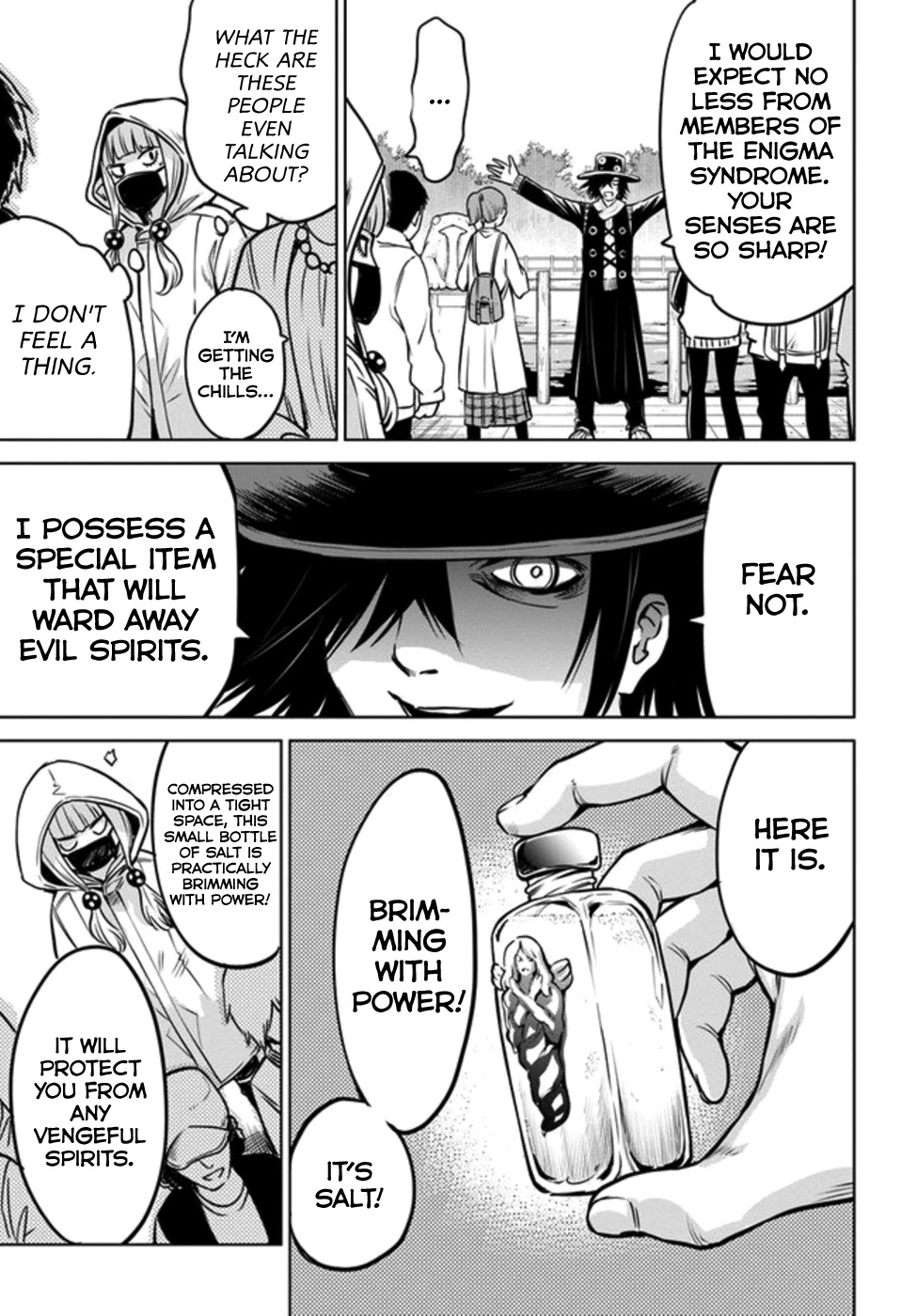 The Girl Who Can See Them Chapter 32 - Page 7
