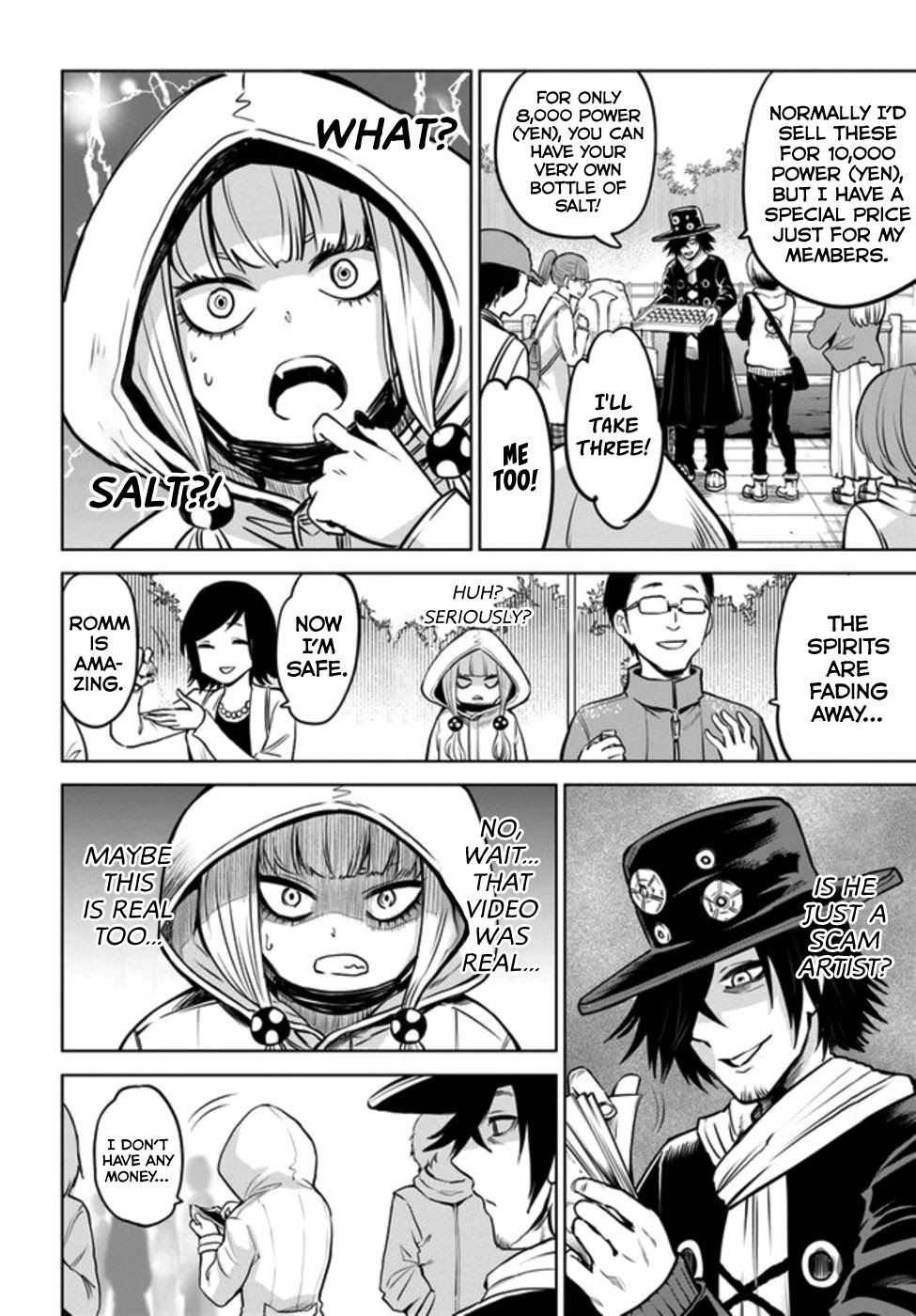 The Girl Who Can See Them Chapter 32 - Page 8