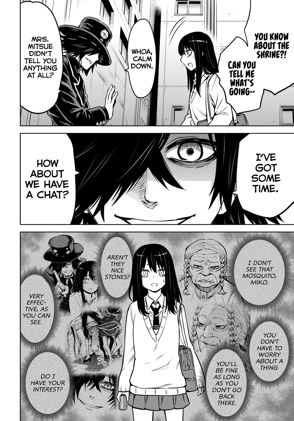 The Girl Who Can See Them Chapter 33 - Page 12