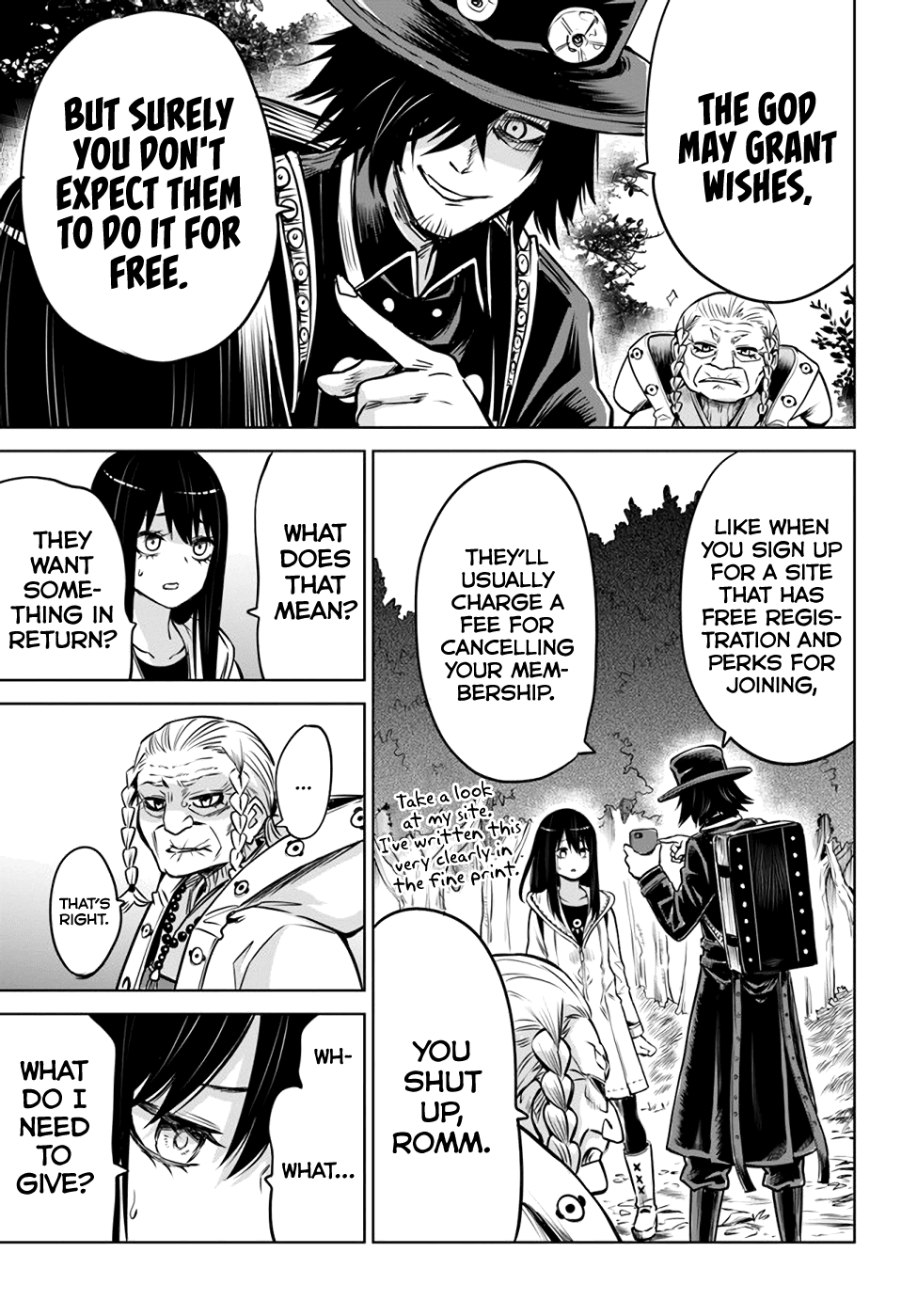 The Girl Who Can See Them Chapter 34 - Page 11