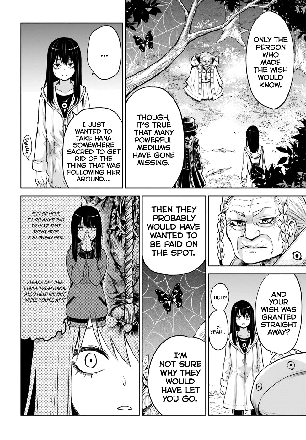 The Girl Who Can See Them Chapter 34 - Page 12