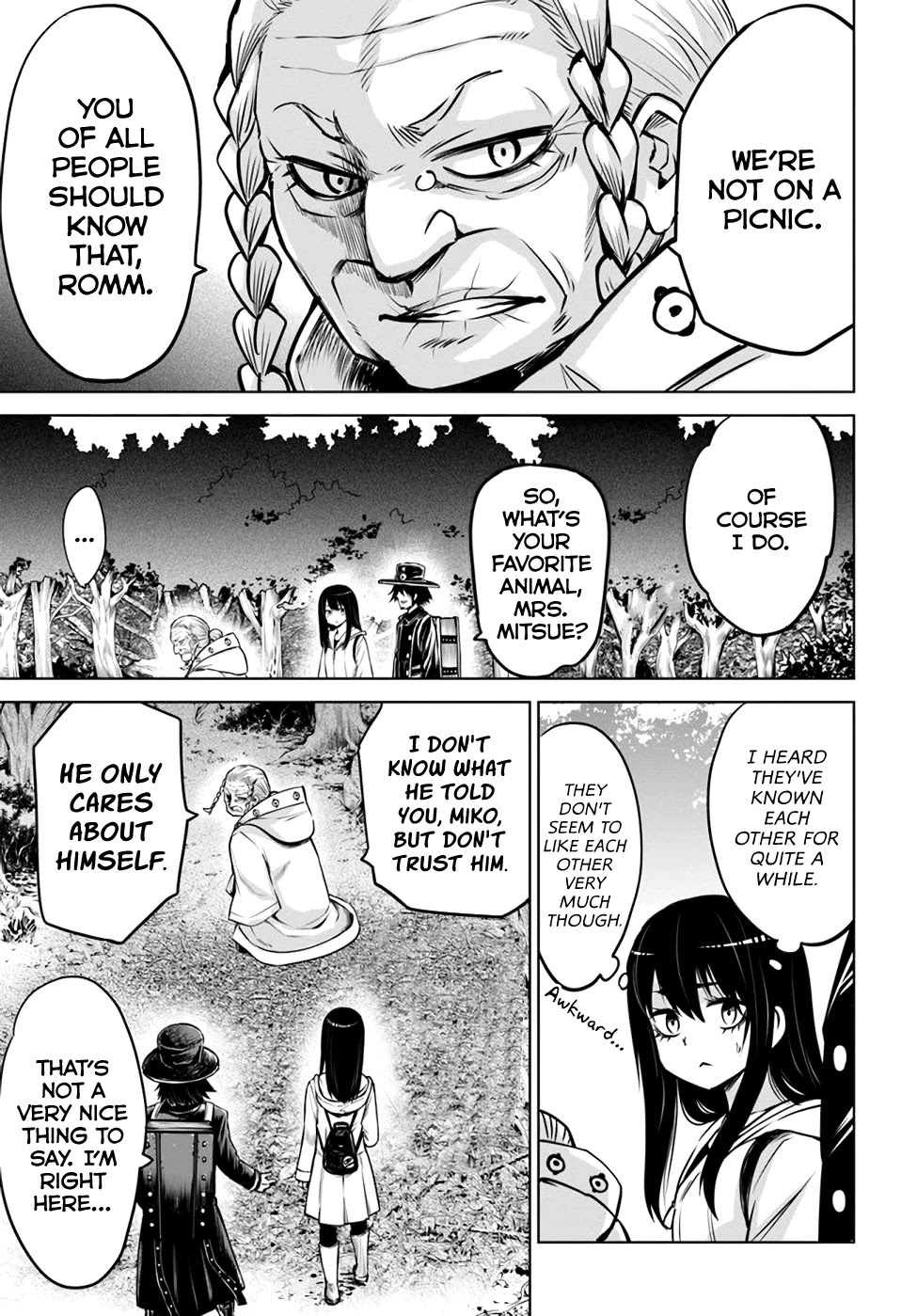 The Girl Who Can See Them Chapter 34 - Page 5