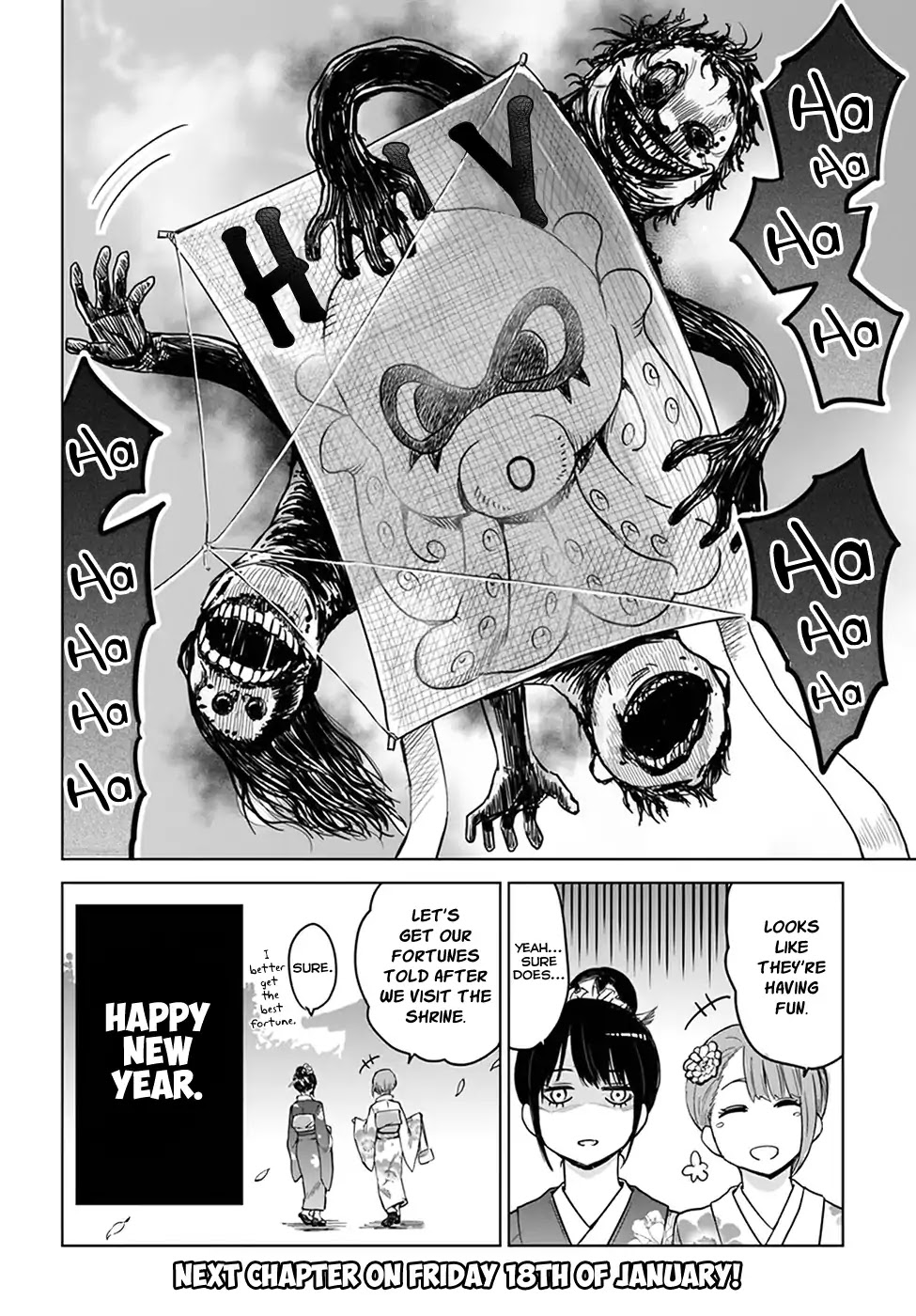 The Girl Who Can See Them Chapter 4.5 - Page 2