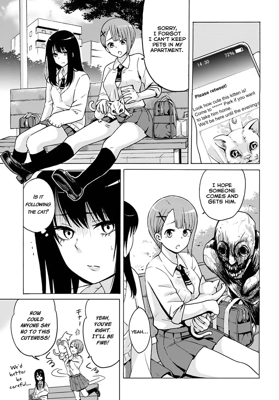 The Girl Who Can See Them Chapter 4 - Page 11