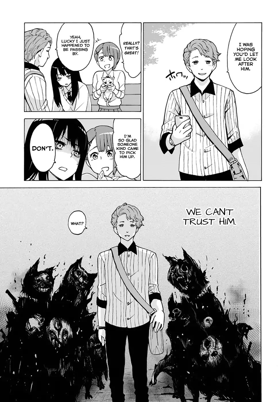 The Girl Who Can See Them Chapter 4 - Page 13