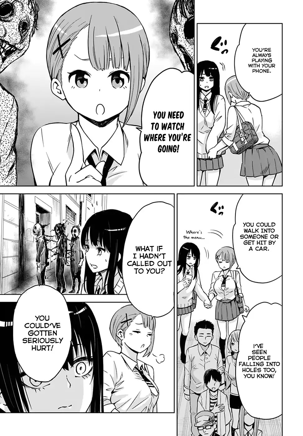 The Girl Who Can See Them Chapter 4 - Page 5