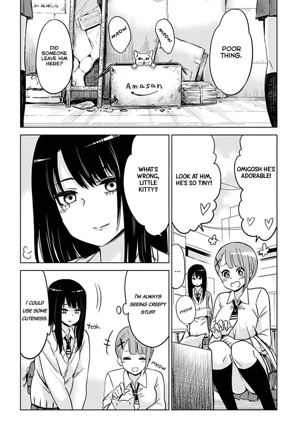 The Girl Who Can See Them Chapter 4 - Page 8