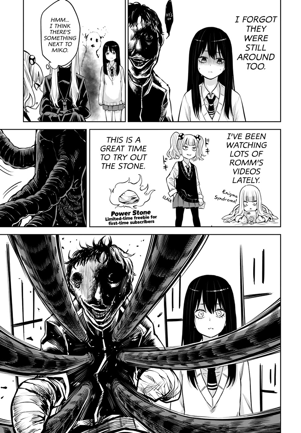 The Girl Who Can See Them Chapter 40 - Page 21