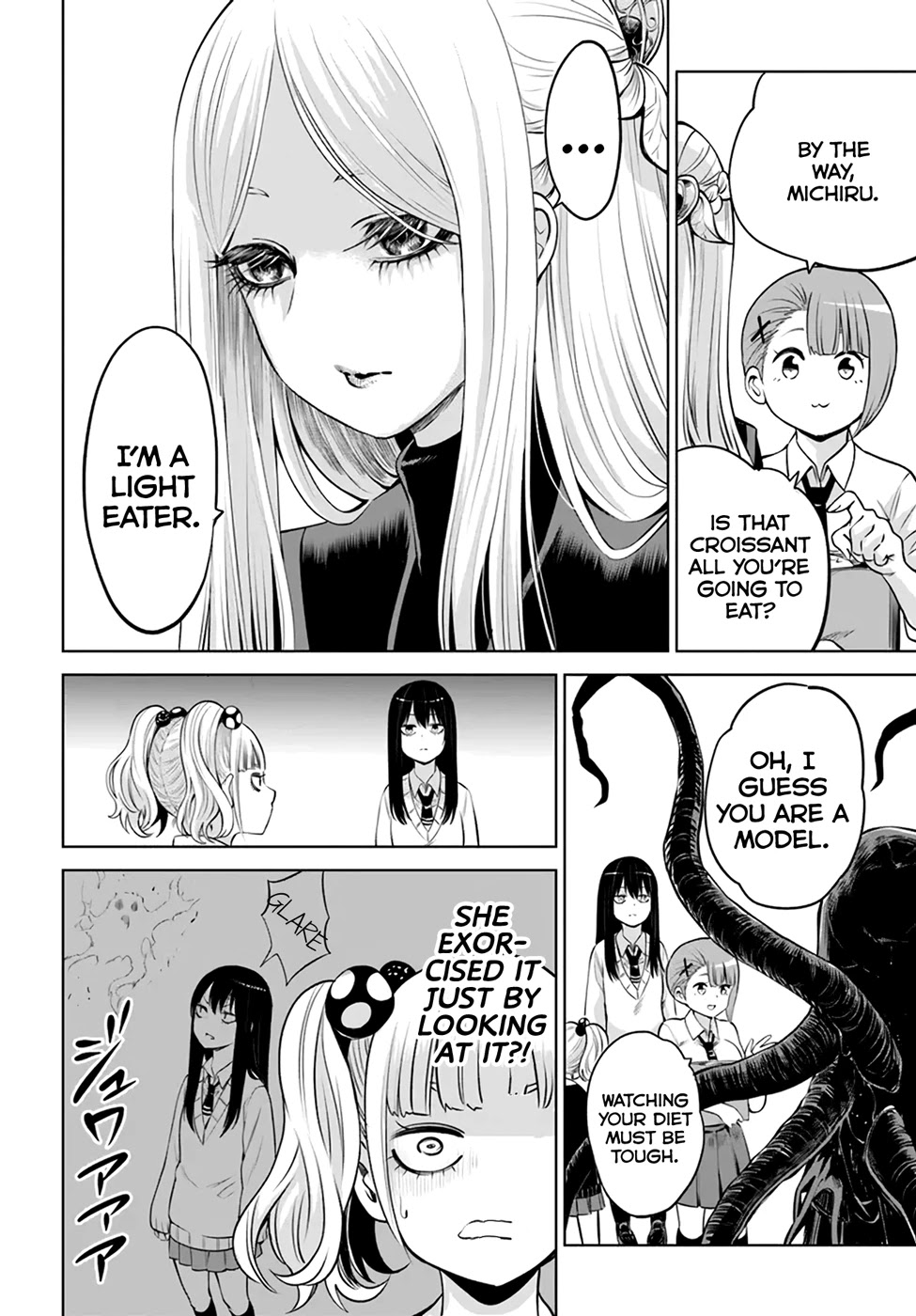 The Girl Who Can See Them Chapter 40 - Page 24