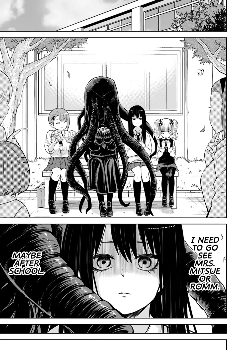 The Girl Who Can See Them Chapter 40 - Page 25