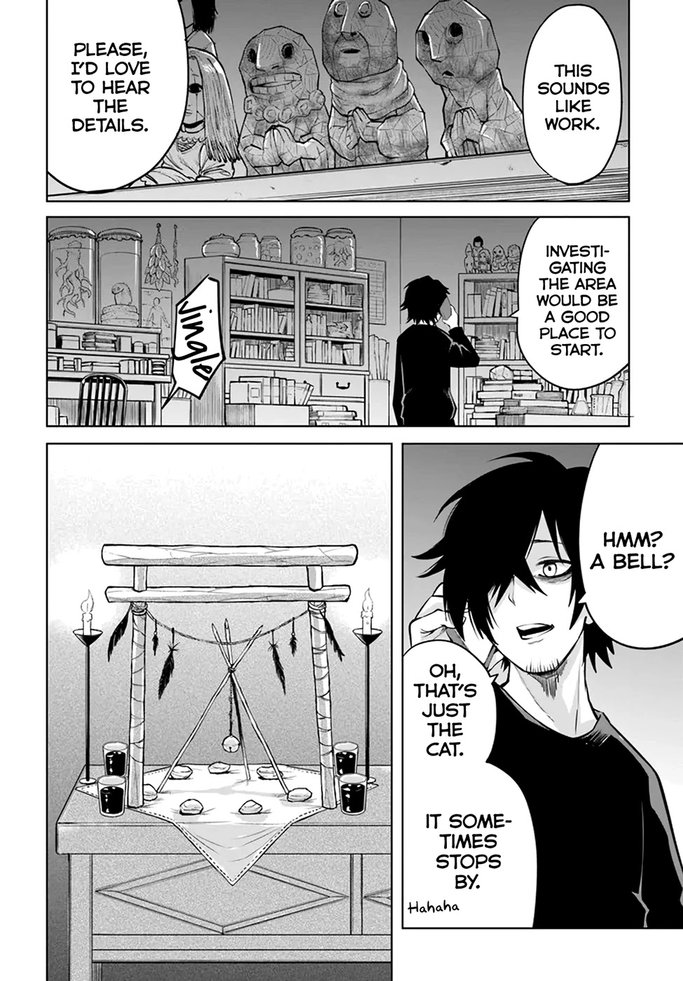 The Girl Who Can See Them Chapter 40 - Page 28