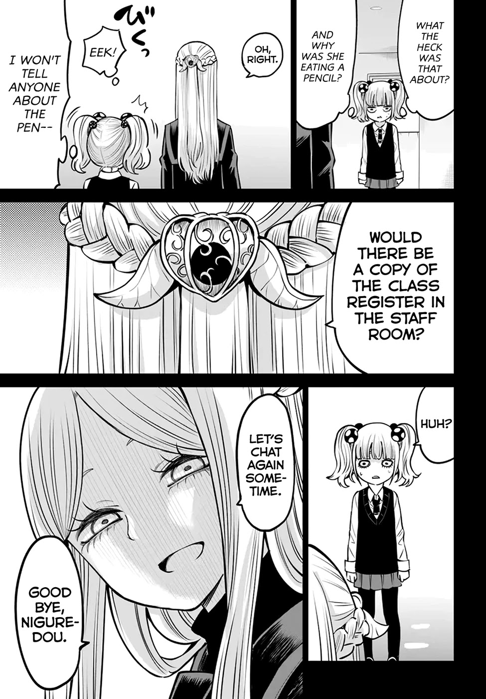 The Girl Who Can See Them Chapter 42 - Page 7