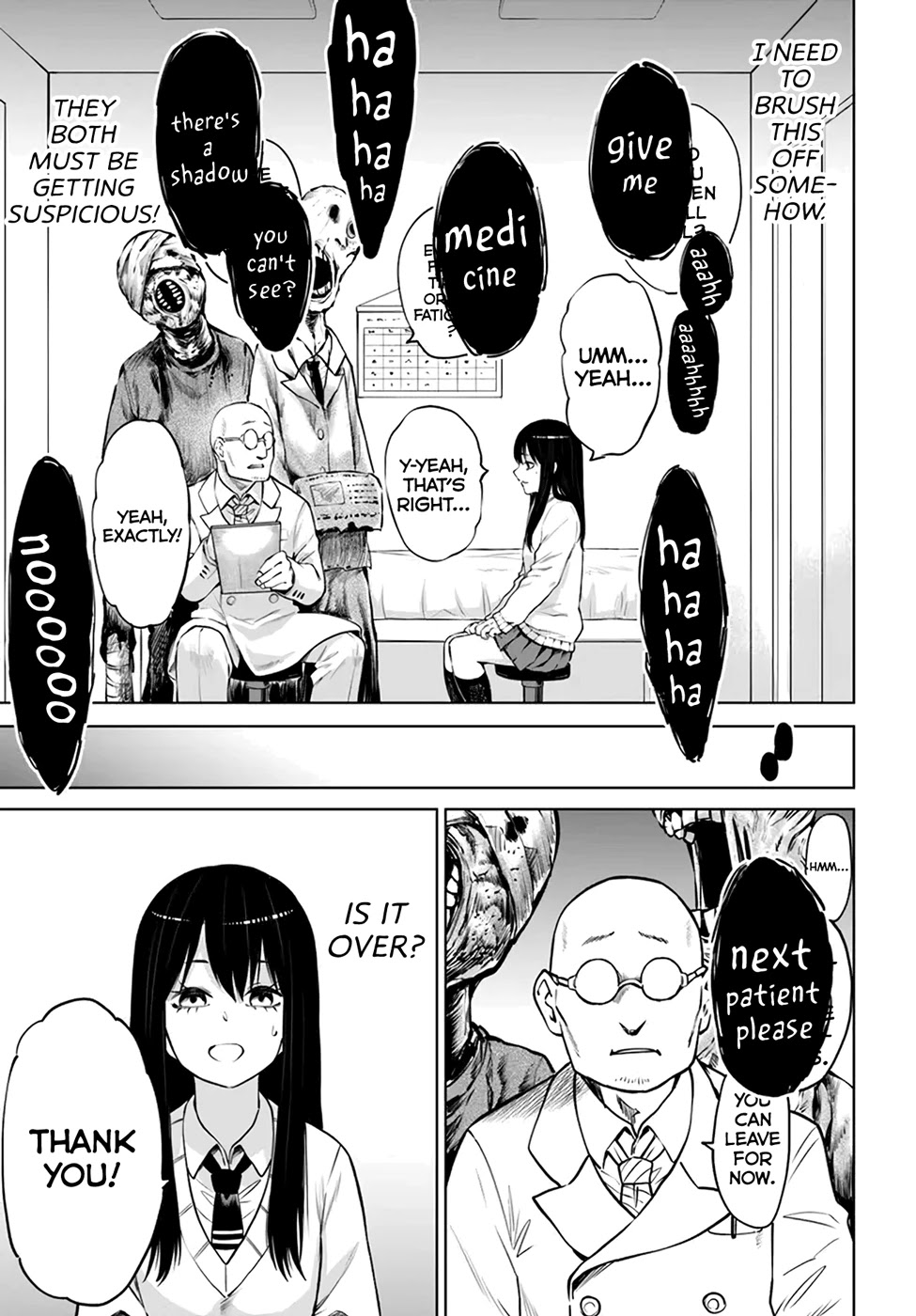 The Girl Who Can See Them Chapter 43 - Page 9
