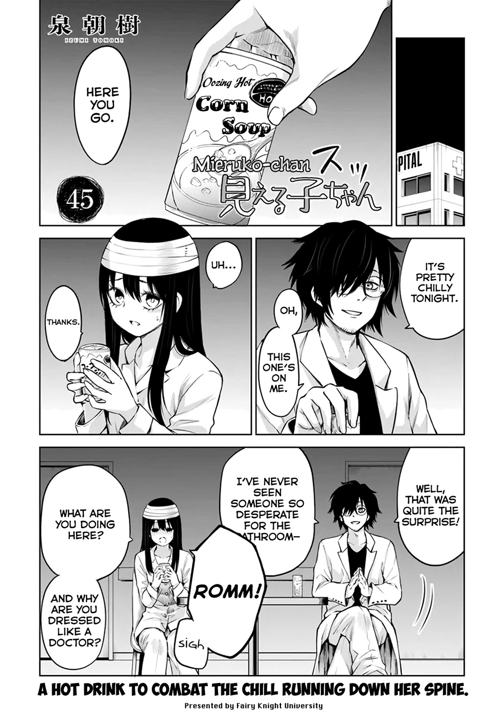 The Girl Who Can See Them Chapter 45 - Page 1