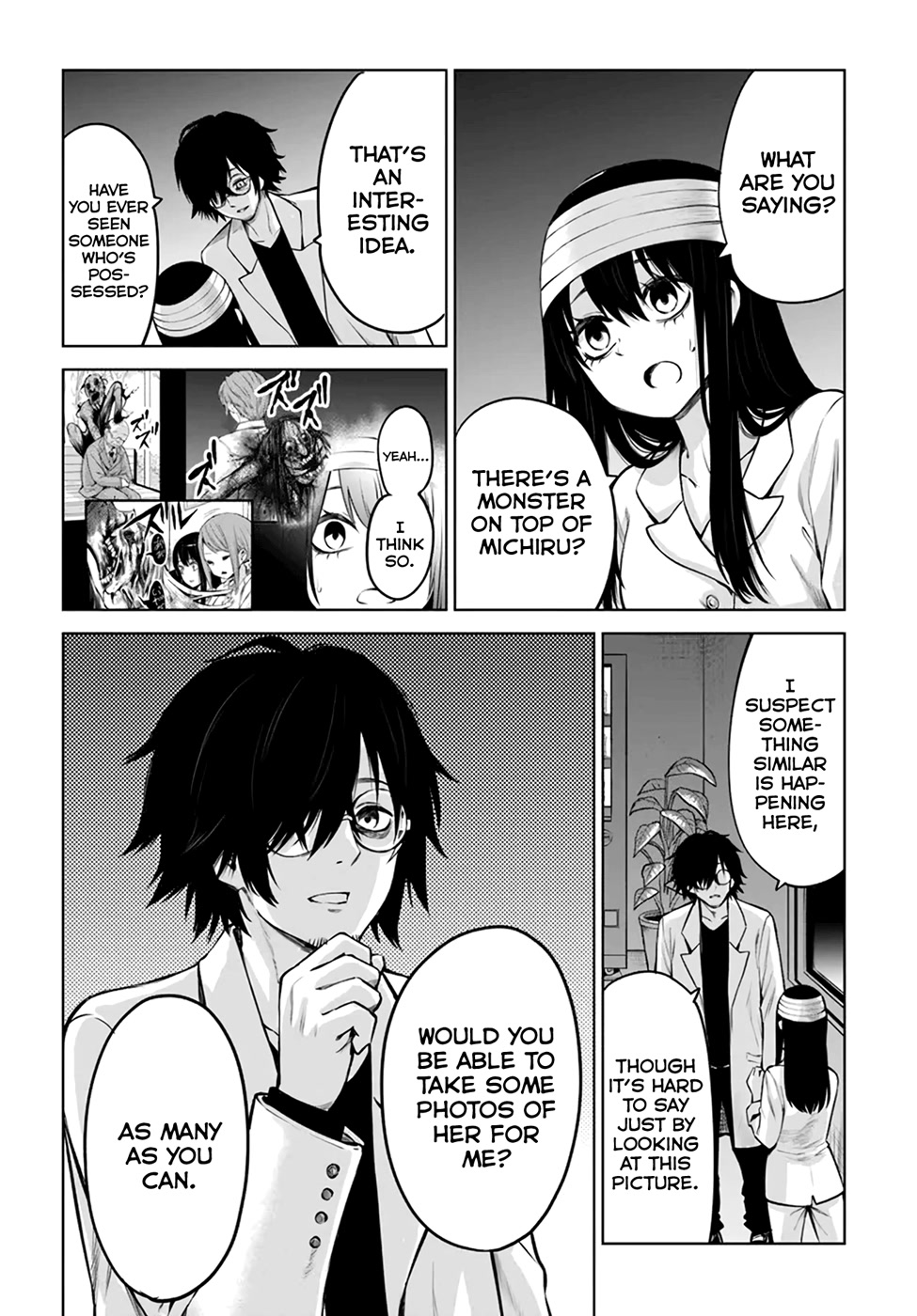 The Girl Who Can See Them Chapter 45 - Page 8