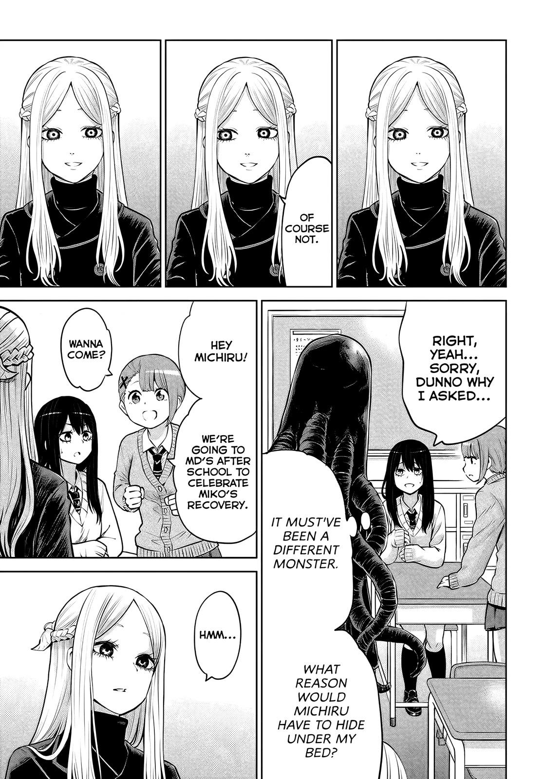 The Girl Who Can See Them Chapter 46 - Page 12
