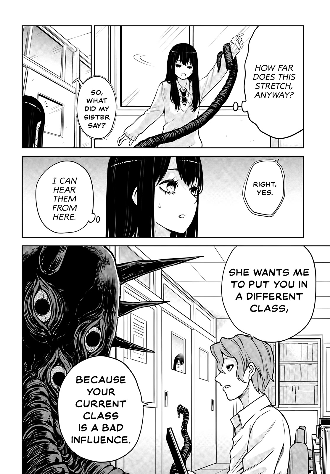 The Girl Who Can See Them Chapter 48 - Page 8