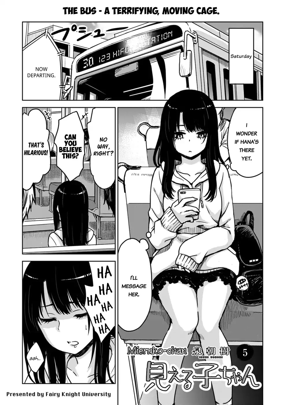 The Girl Who Can See Them Chapter 5 - Page 1