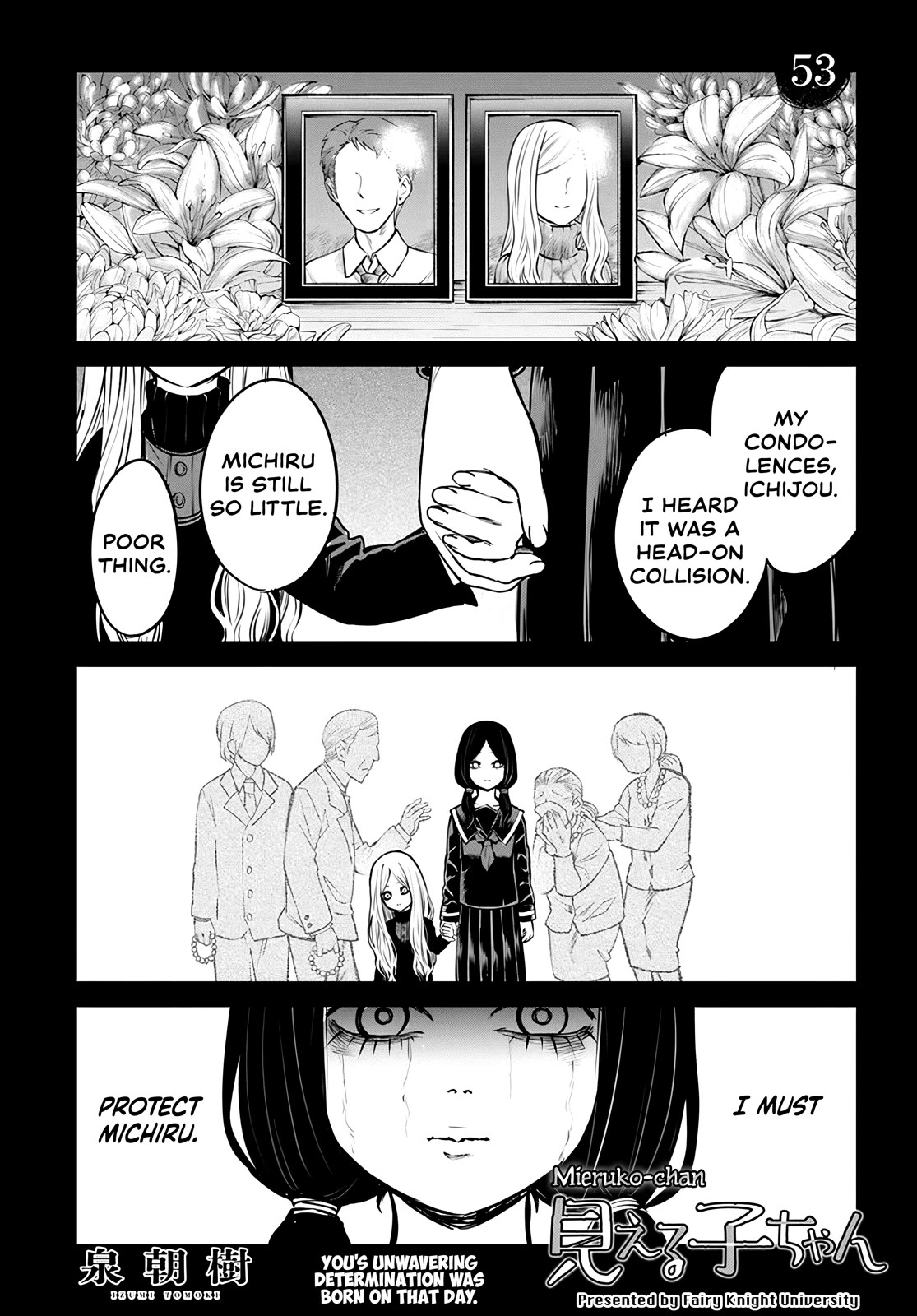 The Girl Who Can See Them Chapter 53 - Page 1
