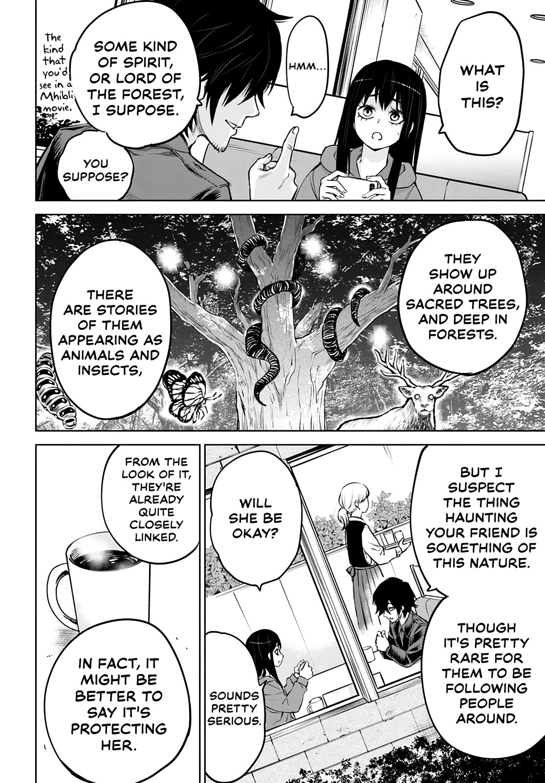 The Girl Who Can See Them Chapter 54 - Page 28