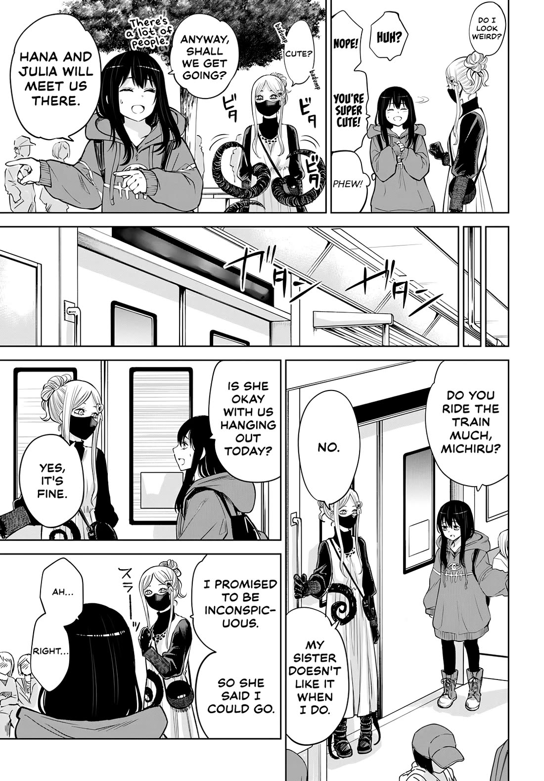 The Girl Who Can See Them Chapter 58 - Page 3