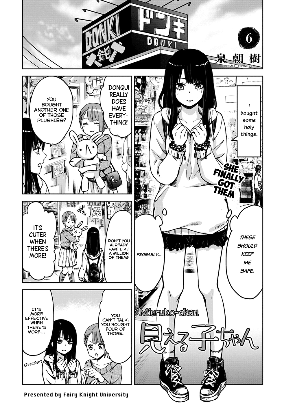 The Girl Who Can See Them Chapter 6 - Page 1