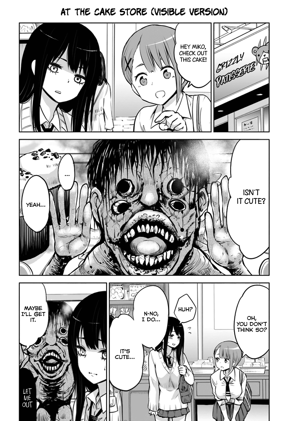 The Girl Who Can See Them Chapter 9.5 - Page 3
