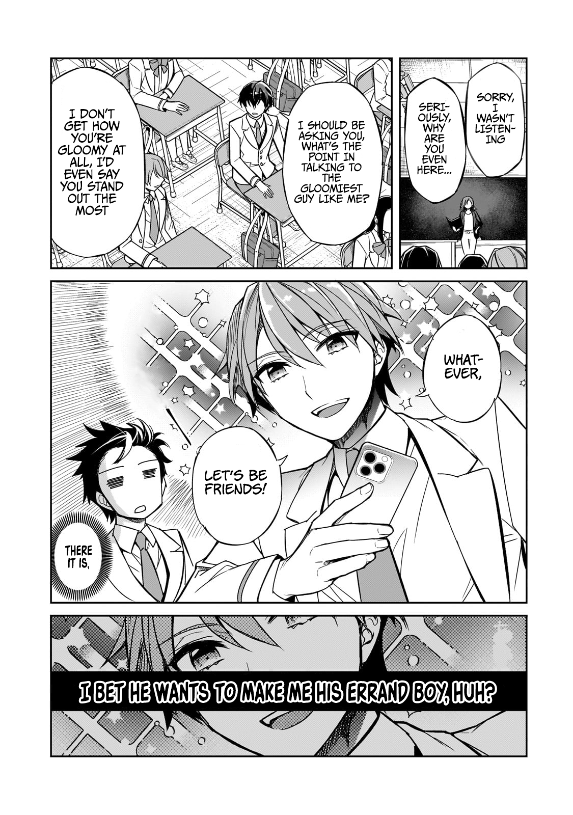 The Girls Who Traumatized Me Keep Glancing at Me, but Alas, It’s Too Late Chapter 1 - Page 12