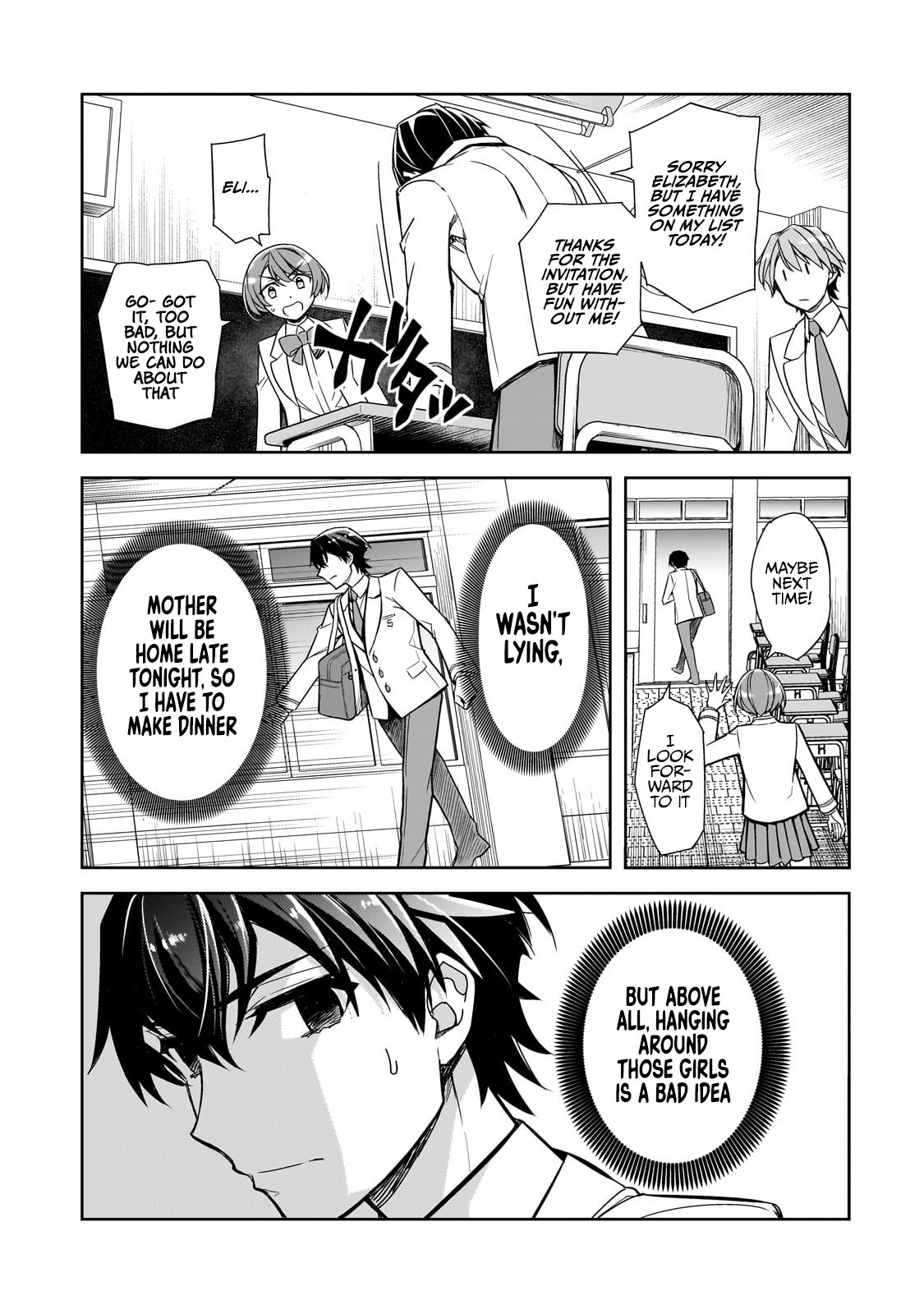 The Girls Who Traumatized Me Keep Glancing at Me, but Alas, It’s Too Late Chapter 1 - Page 16