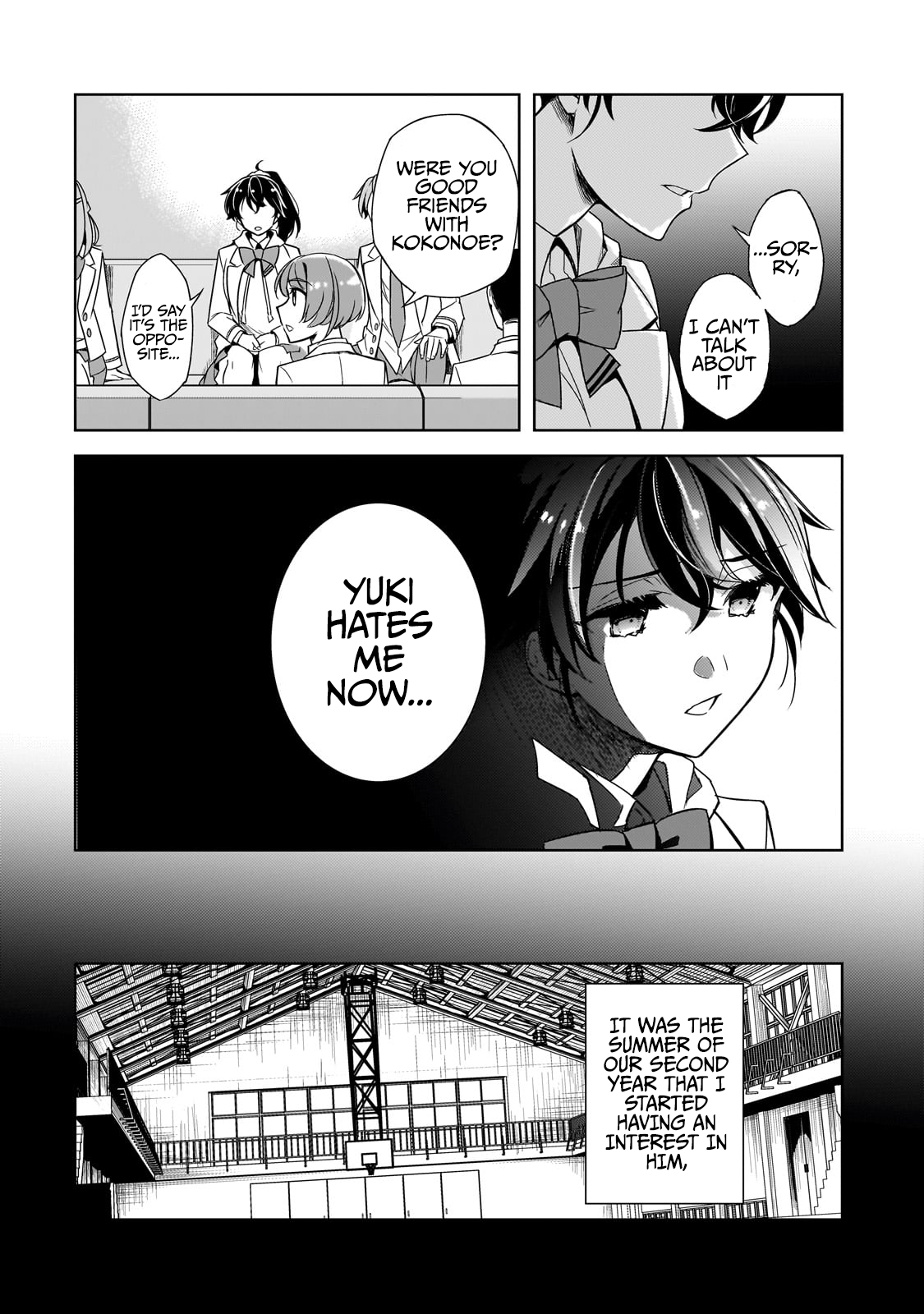The Girls Who Traumatized Me Keep Glancing at Me, but Alas, It’s Too Late Chapter 1 - Page 21