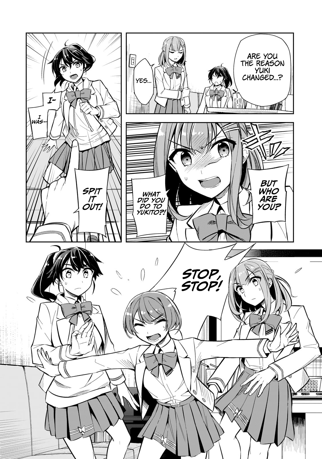 The Girls Who Traumatized Me Keep Glancing at Me, but Alas, It’s Too Late Chapter 1 - Page 27