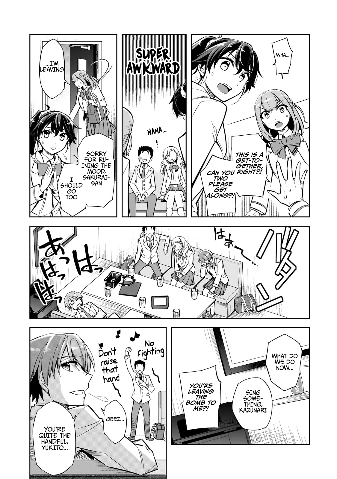 The Girls Who Traumatized Me Keep Glancing at Me, but Alas, It’s Too Late Chapter 1 - Page 28