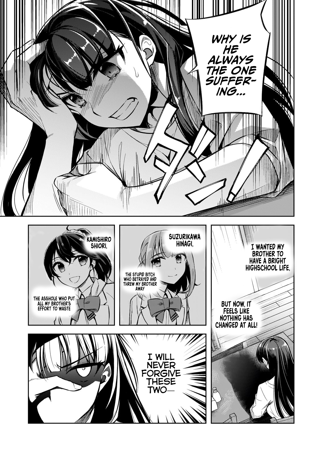 The Girls Who Traumatized Me Keep Glancing at Me, but Alas, It’s Too Late Chapter 1 - Page 34