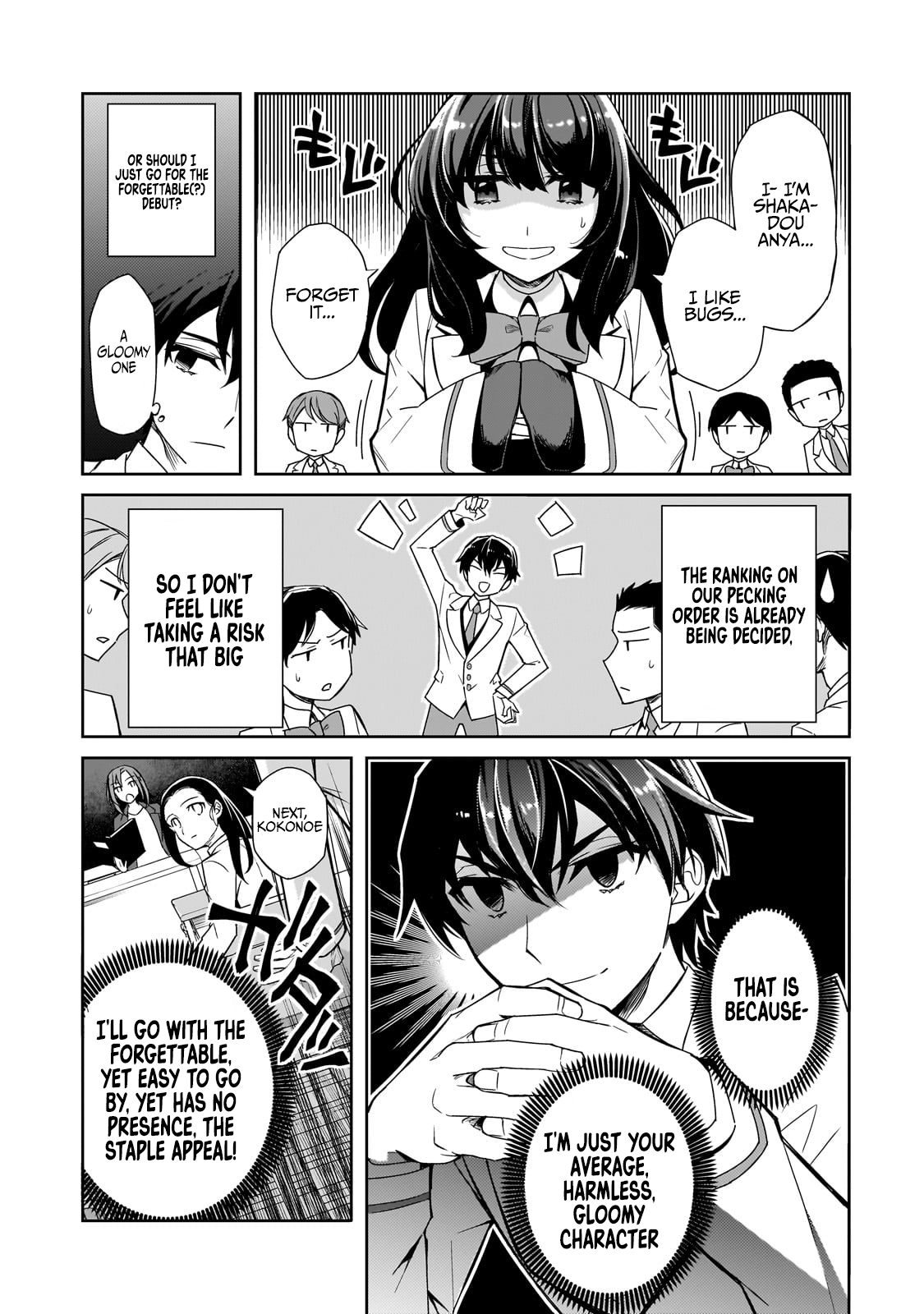 The Girls Who Traumatized Me Keep Glancing at Me, but Alas, It’s Too Late Chapter 1 - Page 6