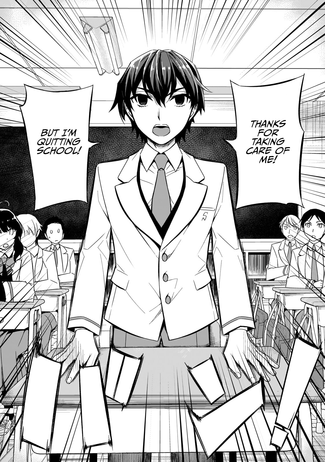 The Girls Who Traumatized Me Keep Glancing at Me, but Alas, It’s Too Late Chapter 1 - Page 7