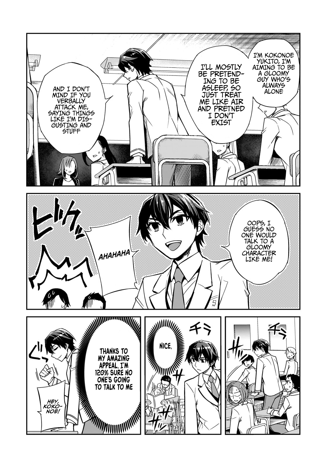 The Girls Who Traumatized Me Keep Glancing at Me, but Alas, It’s Too Late Chapter 1 - Page 9