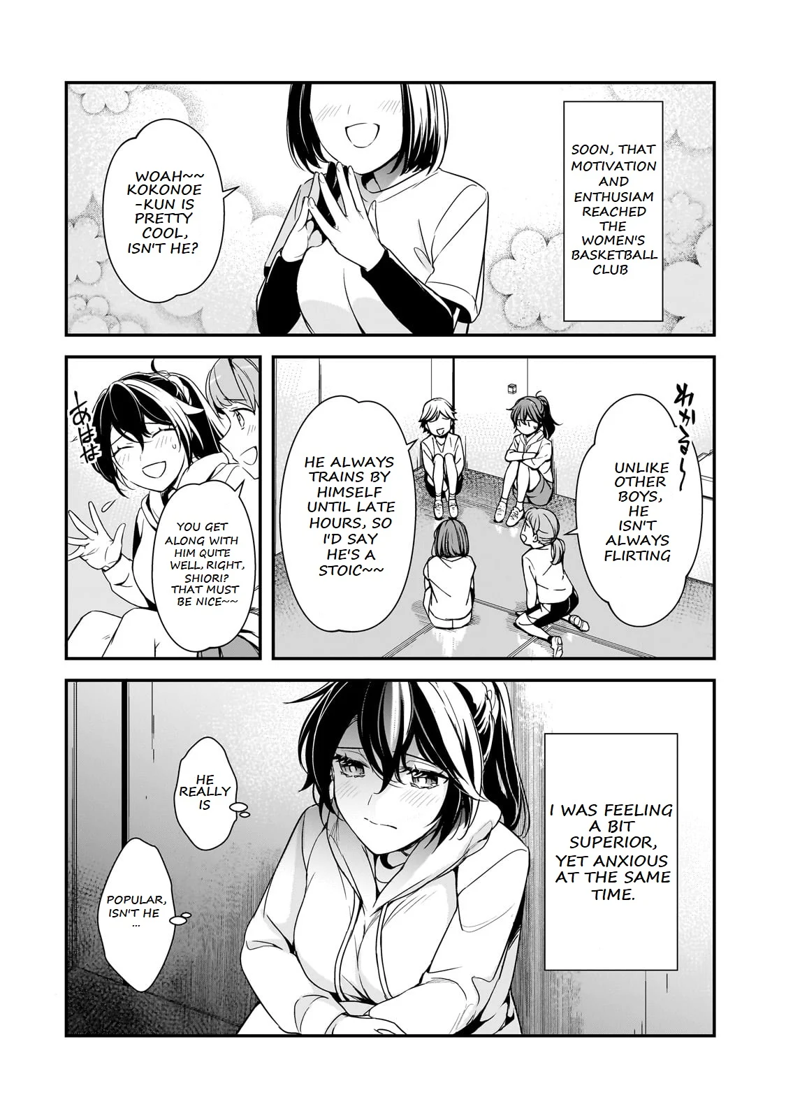 The Girls Who Traumatized Me Keep Glancing at Me, but Alas, It’s Too Late Chapter 10.1 - Page 10