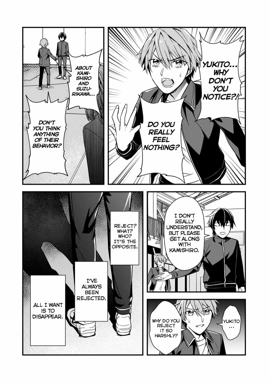 The Girls Who Traumatized Me Keep Glancing at Me, but Alas, It’s Too Late Chapter 11 - Page 12