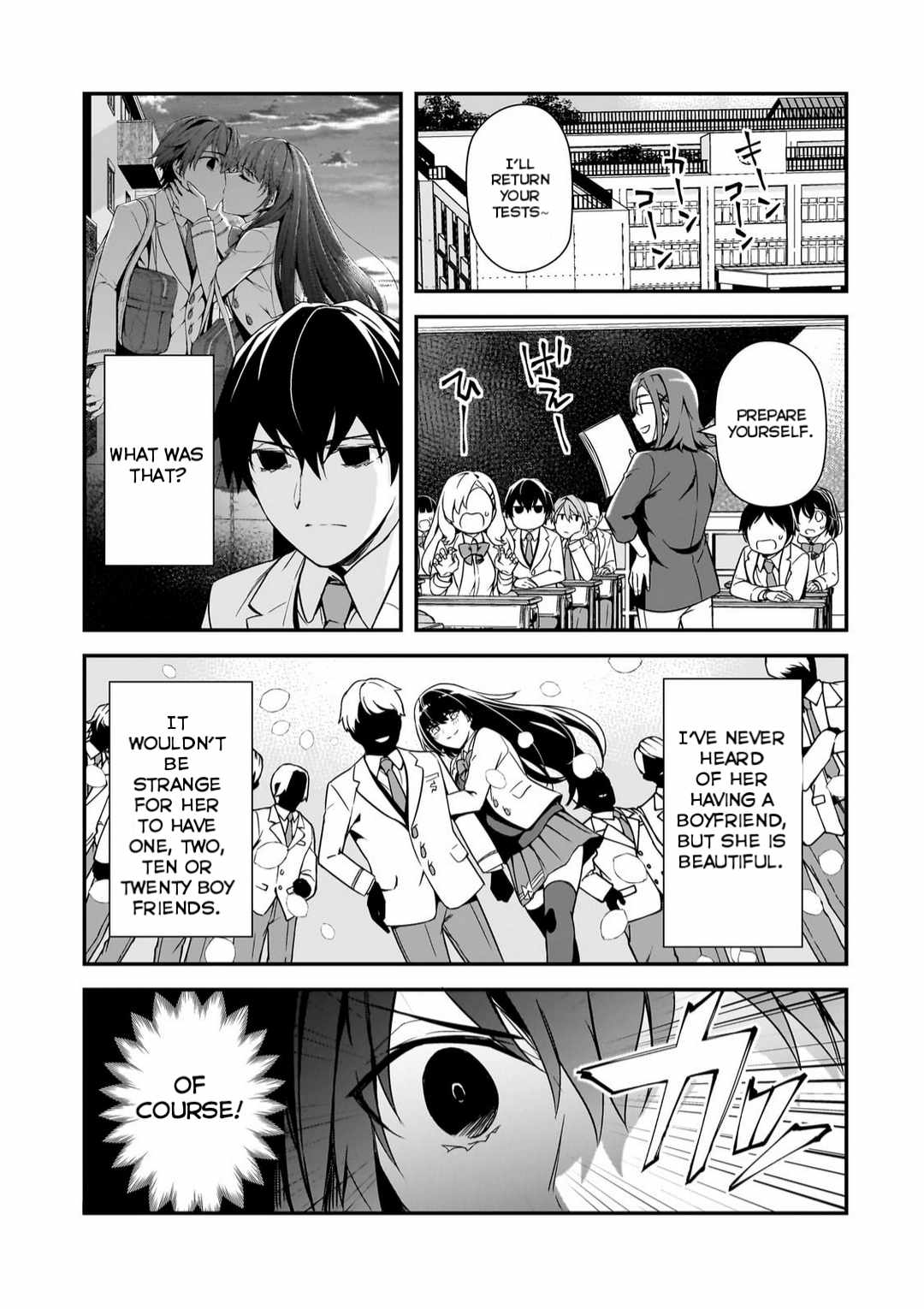 The Girls Who Traumatized Me Keep Glancing at Me, but Alas, It’s Too Late Chapter 12 - Page 1