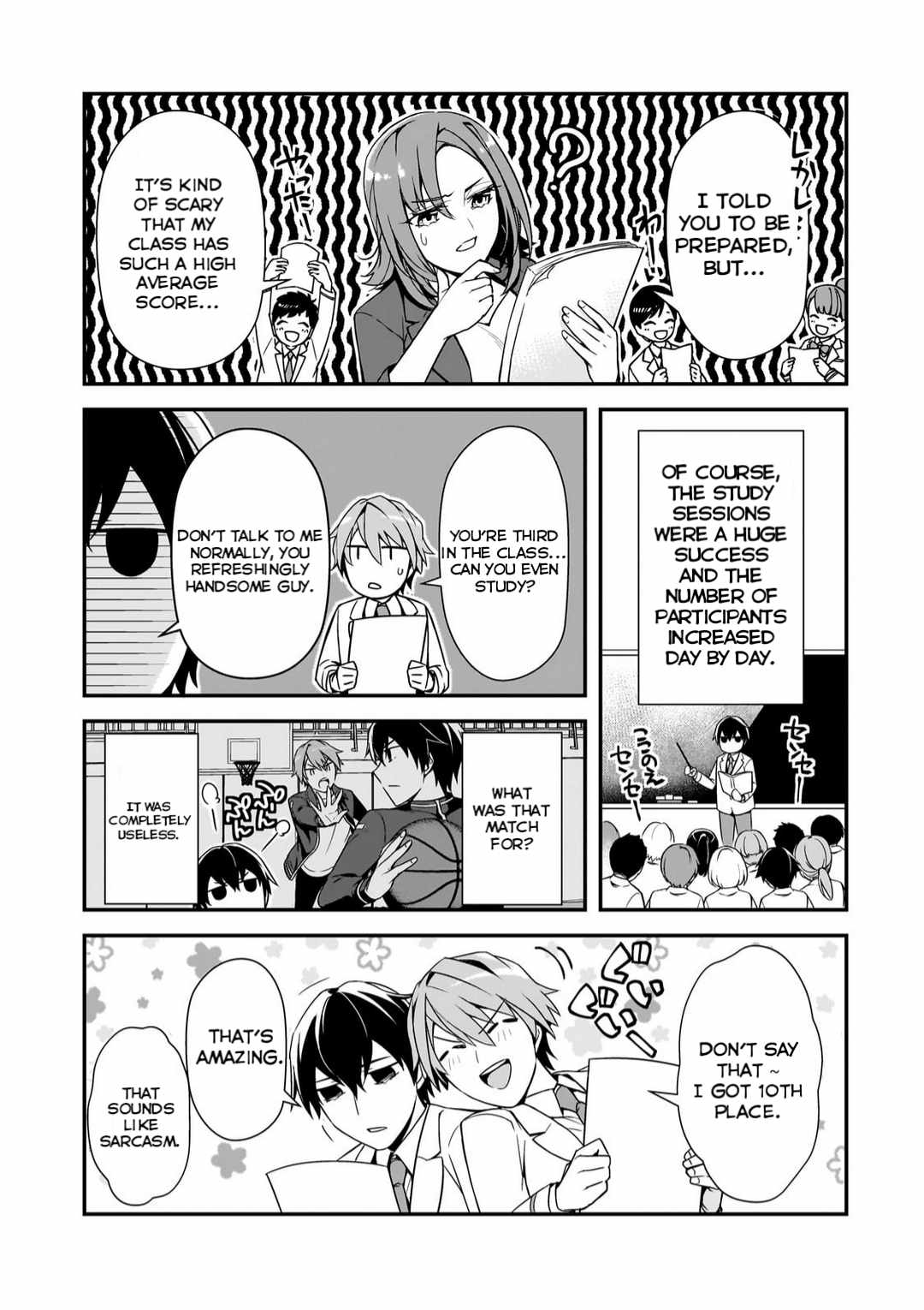 The Girls Who Traumatized Me Keep Glancing at Me, but Alas, It’s Too Late Chapter 12 - Page 3