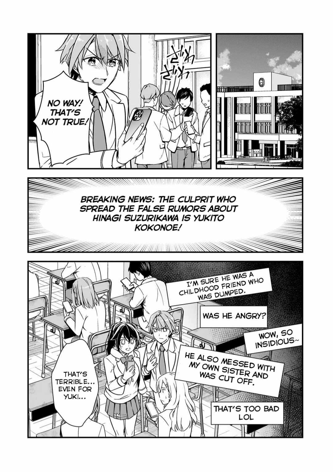 The Girls Who Traumatized Me Keep Glancing at Me, but Alas, It’s Too Late Chapter 13 - Page 26