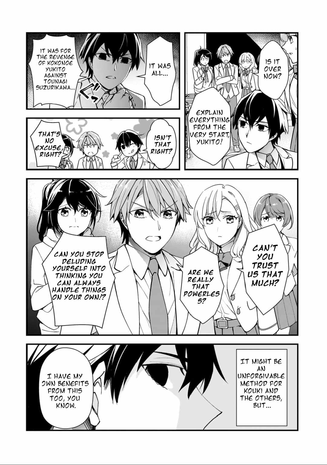 The Girls Who Traumatized Me Keep Glancing at Me, but Alas, It’s Too Late Chapter 14.1 - Page 11