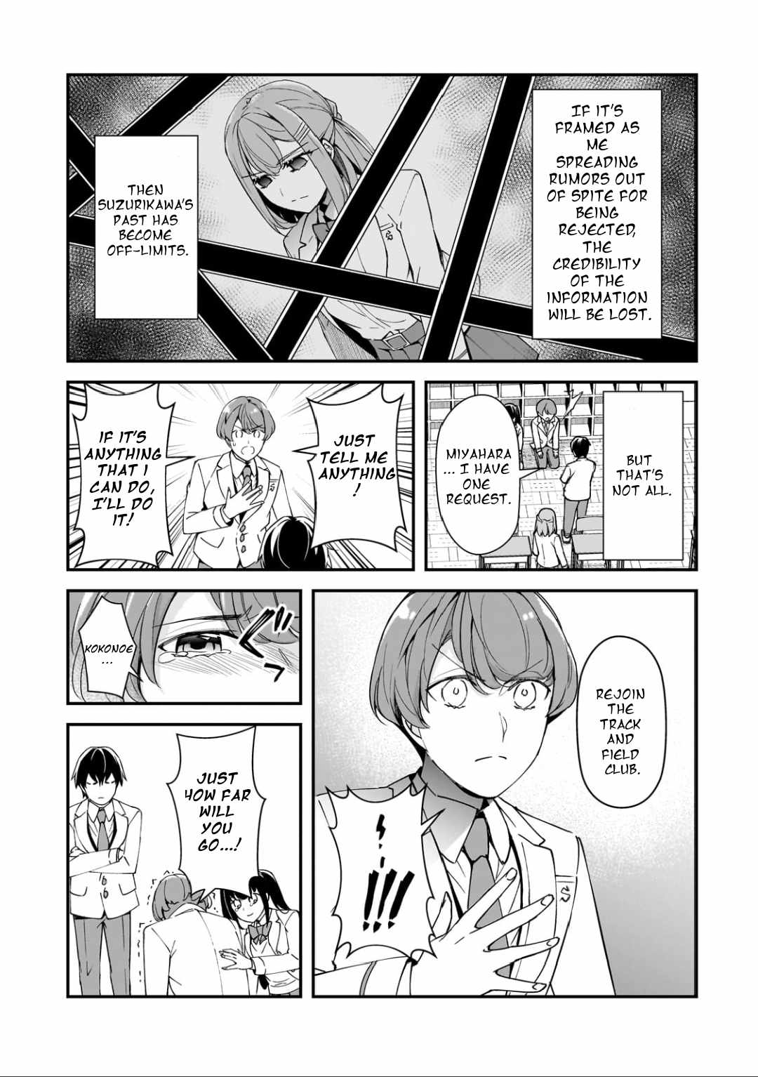 The Girls Who Traumatized Me Keep Glancing at Me, but Alas, It’s Too Late Chapter 14.1 - Page 12