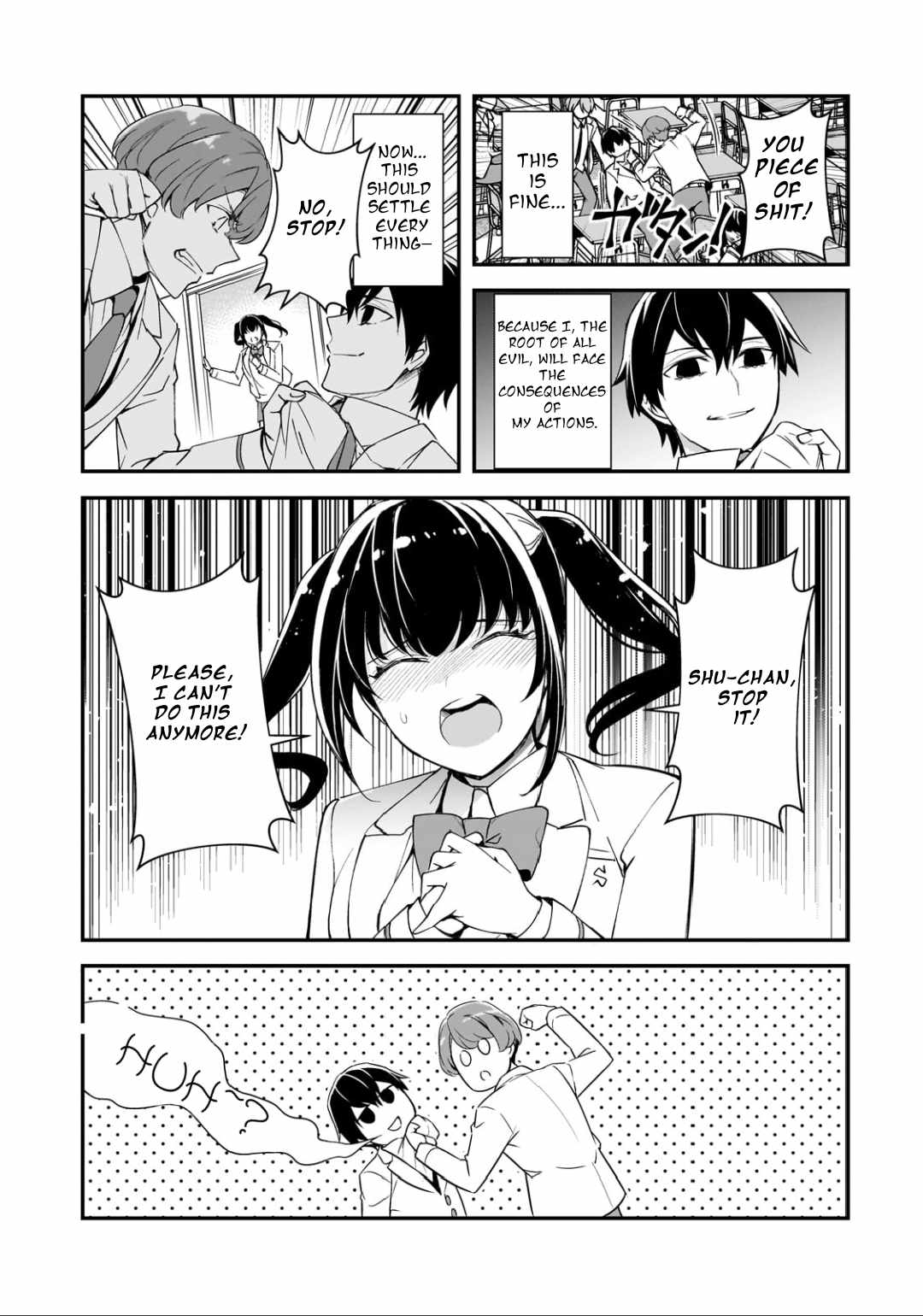 The Girls Who Traumatized Me Keep Glancing at Me, but Alas, It’s Too Late Chapter 14.1 - Page 8