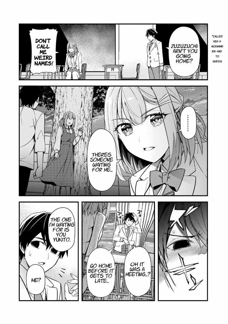 The Girls Who Traumatized Me Keep Glancing at Me, but Alas, It’s Too Late Chapter 14 - Page 1